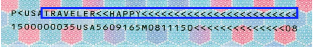 Passport Applicant Name